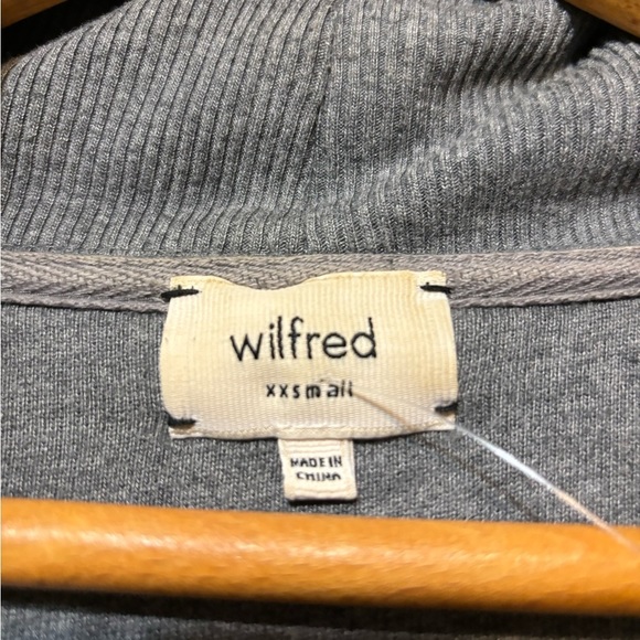 ARITZIA WILFRED Diderot Cotton Modal Open Front Cocoon Cardigan - Picture 4 of 8